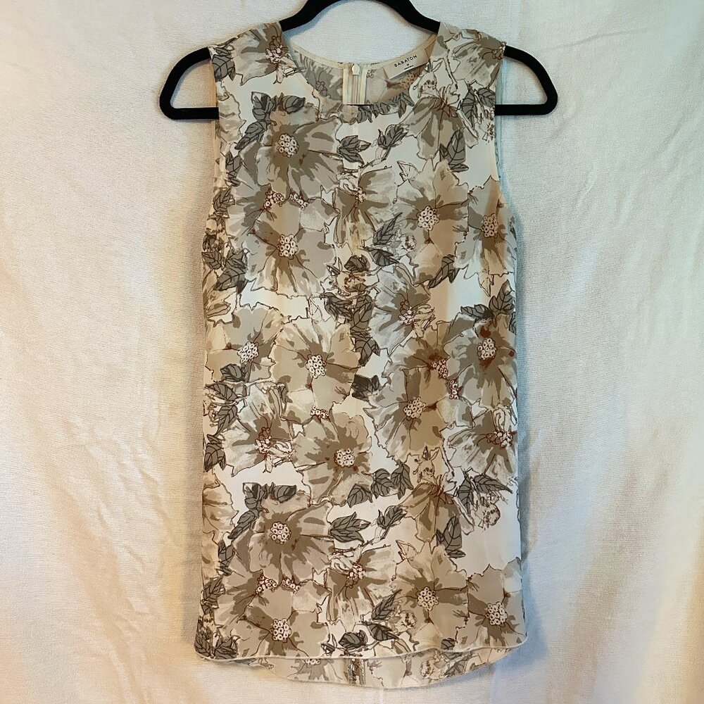Aritzia Babaton Sleeveless Wieland Blouse, Medium